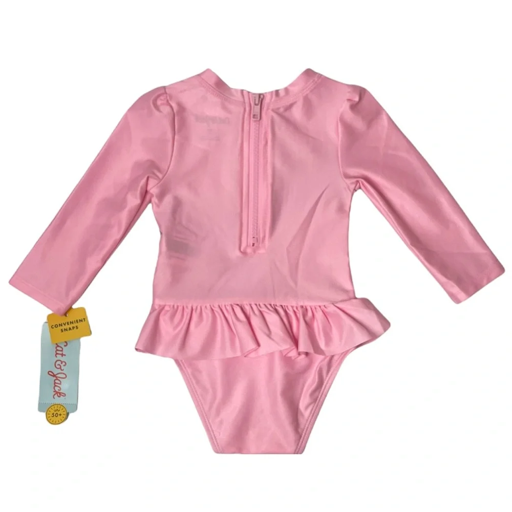 Sun Protection Swimsuit Baby Sun Play Beach Pool SPF 50 Swim Outfit Infant 12 Mo